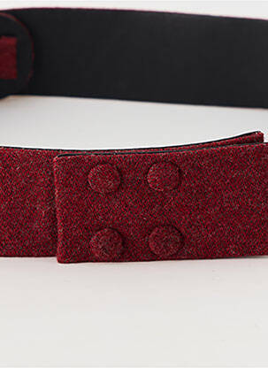 Ceinture rouge PAULE KA femme