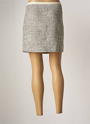 Jupe courte beige MKT STUDIO femme