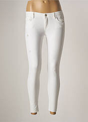 Jeans skinny blanc REIKO pour femme seconde vue