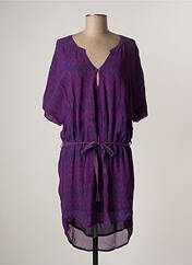Robe mi-longue violet BY ZOE pour femme seconde vue