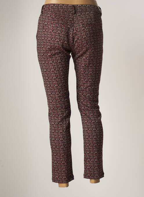 Pantalon 7/8 rouge REIKO pour femme