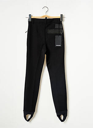 Pantalon slim taille normale noir DSQUARED2 fille