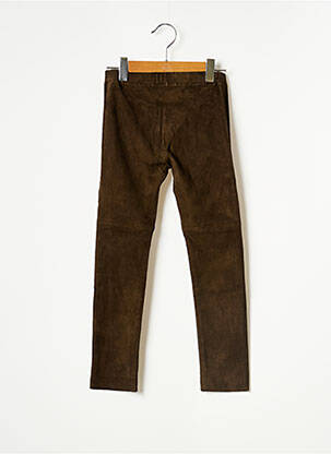 Jegging stretch taille élastique marron BONPOINT fille
