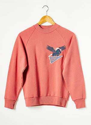Sweat-shirt rose FINGER IN THE NOSE pour fille