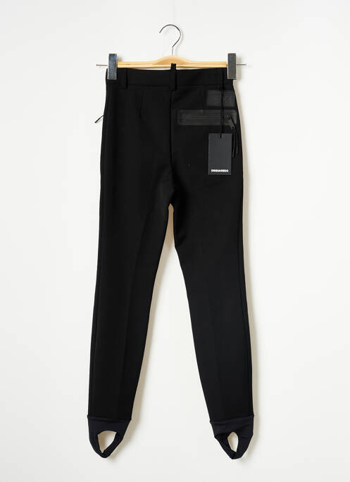 Pantalon slim noir DSQUARED2 fille