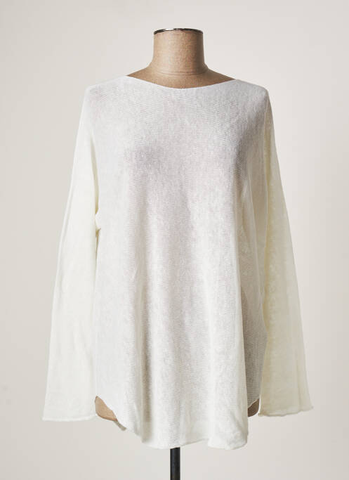 Pull beige 120% LINO pour femme