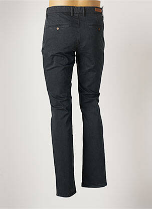 Pantalon chino tissage popeline taille normale gris HAPPY homme