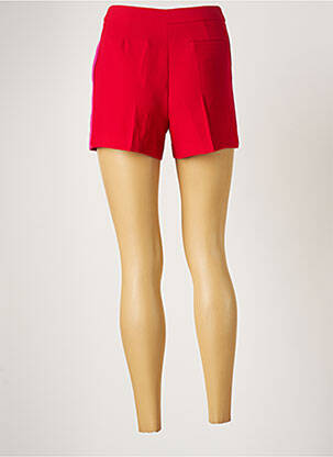 Short coupe fluide taille haute rouge KOCCA femme