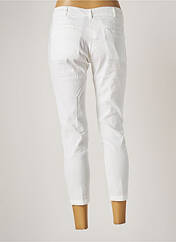 Pantalon 7/8 blanc 120% LINO pour femme seconde vue