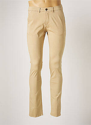 Pantalon chino beige HAPPY pour homme