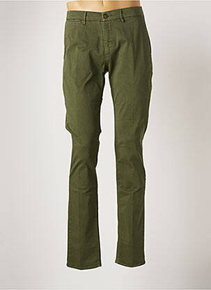 Pantalon chino vert HAPPY pour homme