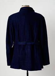 Manteau long bleu MULTIPLES pour femme seconde vue