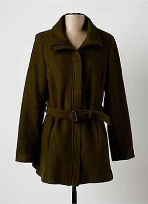Manteau court vert MULTIPLES pour femme