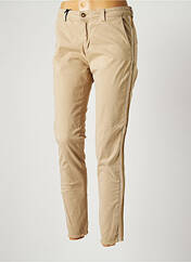 Pantalon 7/8 beige TEDDY SMITH pour femme seconde vue
