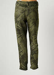 Pantalon droit vert TEDDY SMITH pour femme seconde vue