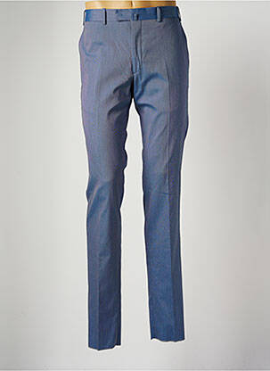 Pantalon droit bleu BERNARD ZINS pour homme