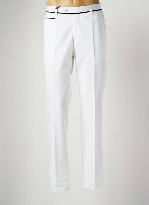Pantalon droit blanc CH. K. WILLIAMS pour homme