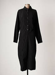 Robe longue noir BLACK IS BLACK pour femme seconde vue