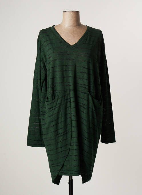 Robe courte vert GERSHON BRAM pour femme