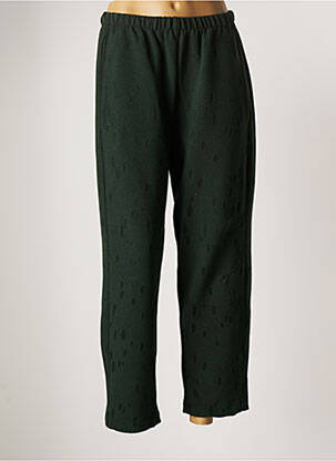 Pantalon droit vert GERSHON BRAM pour femme