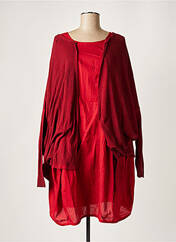Robe courte rouge BLACK LABEL pour femme seconde vue