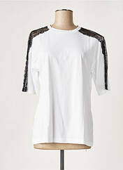 T-shirt blanc LIVIANA CONTI pour femme seconde vue