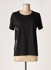 T-shirt noir LIVIANA CONTI pour femme seconde vue