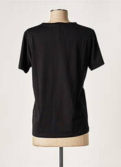 T-shirt noir LIVIANA CONTI pour femme seconde vue