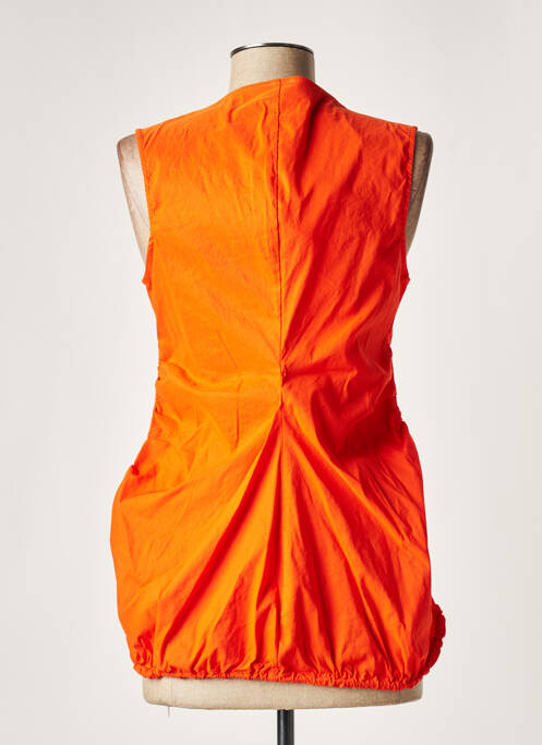 Top orange BLACK LABEL pour femme