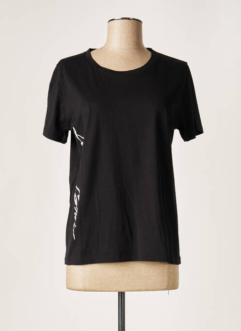 T-shirt noir LIVIANA CONTI pour femme