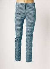 Pantalon chino bleu ABSOLU pour femme seconde vue