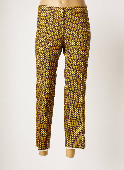 Pantalon 7/8 jaune MÊME BY GIAB'S pour femme