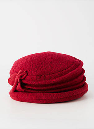 Chapeau rouge TOUT EN TETE pour femme