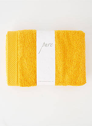 Serviette / gant jaune PURE pour femme