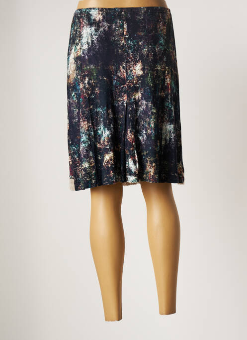 Jupe mi-longue violet QUATTRO pour femme