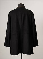 Manteau long noir PARTNER'S pour homme seconde vue