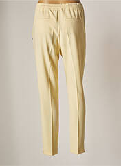 Pantalon droit jaune SPORTMAX pour femme seconde vue