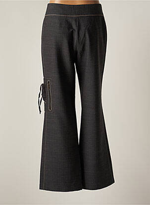 Pantalon droit taille haute taille haute gris COCO MENTHE femme