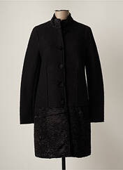 Manteau long noir POUSSIERE D'ETOILE pour femme seconde vue