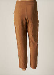 Pantalon large marron POUSSIERE D'ETOILE pour femme seconde vue