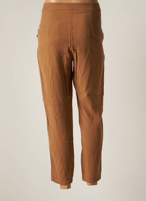 Pantalon large marron POUSSIERE D'ETOILE pour femme