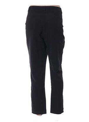 Pantalon 7/8 fermeture zippée sous rabat avec crochet taille basse noir MADO ET LES AUTRES femme