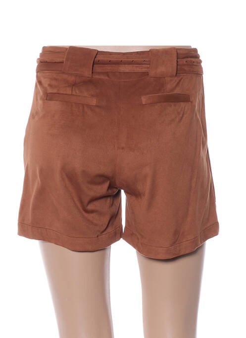 Short coupe droite marron MADO ET LES AUTRES femme