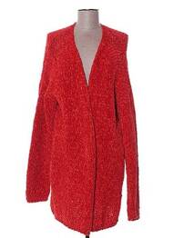 Gilet manches longues coupe cintrée orange MADO ET LES AUTRES femme