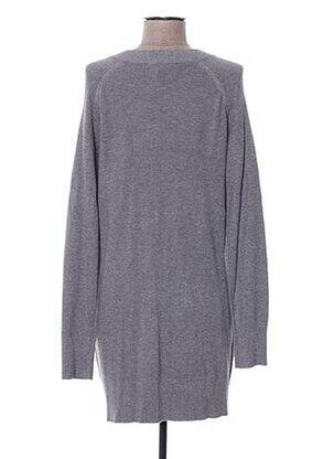 Gilet manches longues coupe cintrée gris MADO ET LES AUTRES femme
