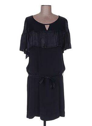 Robe mi-longue manches courtes manches courtes bleu MADO ET LES AUTRES femme