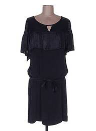 Robe mi-longue manches courtes manches courtes bleu MADO ET LES AUTRES femme
