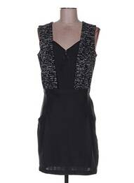 Robe mi-longue sans manche sans manche noir MADO ET LES AUTRES femme