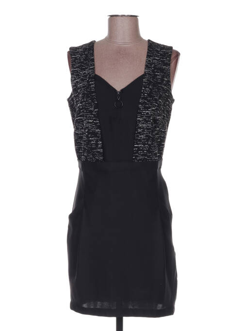 Robe mi-longue sans manche sans manche noir MADO ET LES AUTRES femme