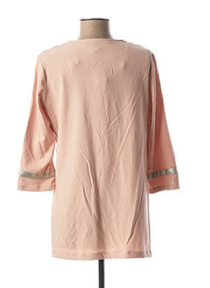 Tunique manches longues tissage crêpe rose MADO ET LES AUTRES femme